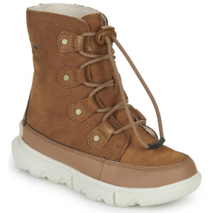 Stivaletti bambini ragazza Sorel  YOUTH SOREL EXPLORER LACE WP  Marrone Sorel 194895826422